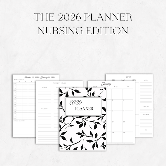 The 2026 Hospice Nurse Planner