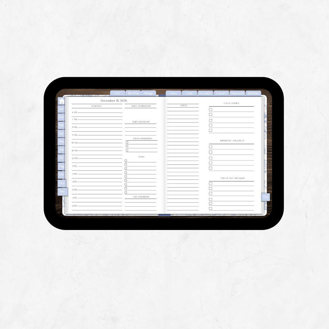 The 2026 Chinoiserie Digital Planner