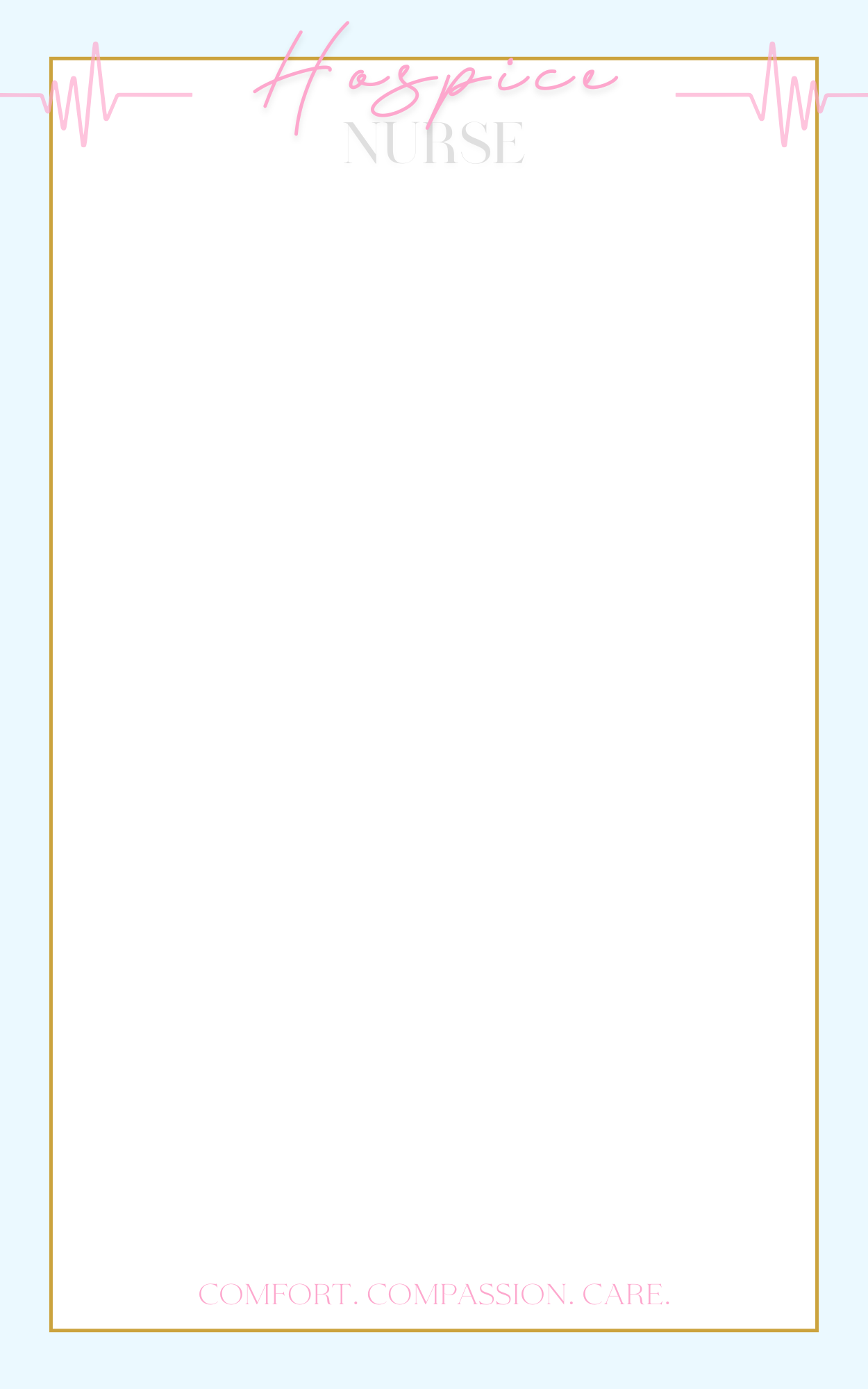 The Hospice Nurse Notepad